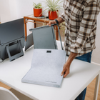 Aurovat Funda de fieltro para portátil y monitor
