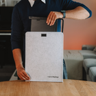 Aurovat Funda de fieltro para portátil y monitor