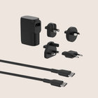 Aurovat Cargador USB-C de 65 W (+ kit de viaje)